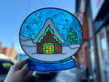 01/14/25 Winter Glow: Faux Stained Glass Workshop 6:00 PM