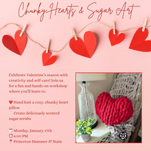 01/27/25 Chunky Hearts & Sugar Art 6:00 PM