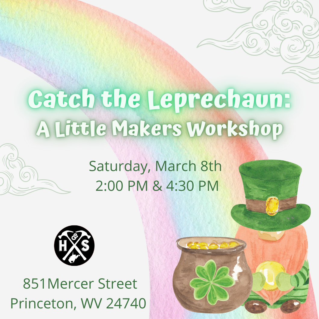 03/08/25 Catch the Leprechaun: A Little Makers Workshop