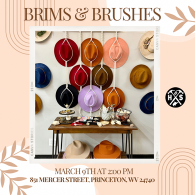 03/09/25 Brims & Brushes 2:00 PM